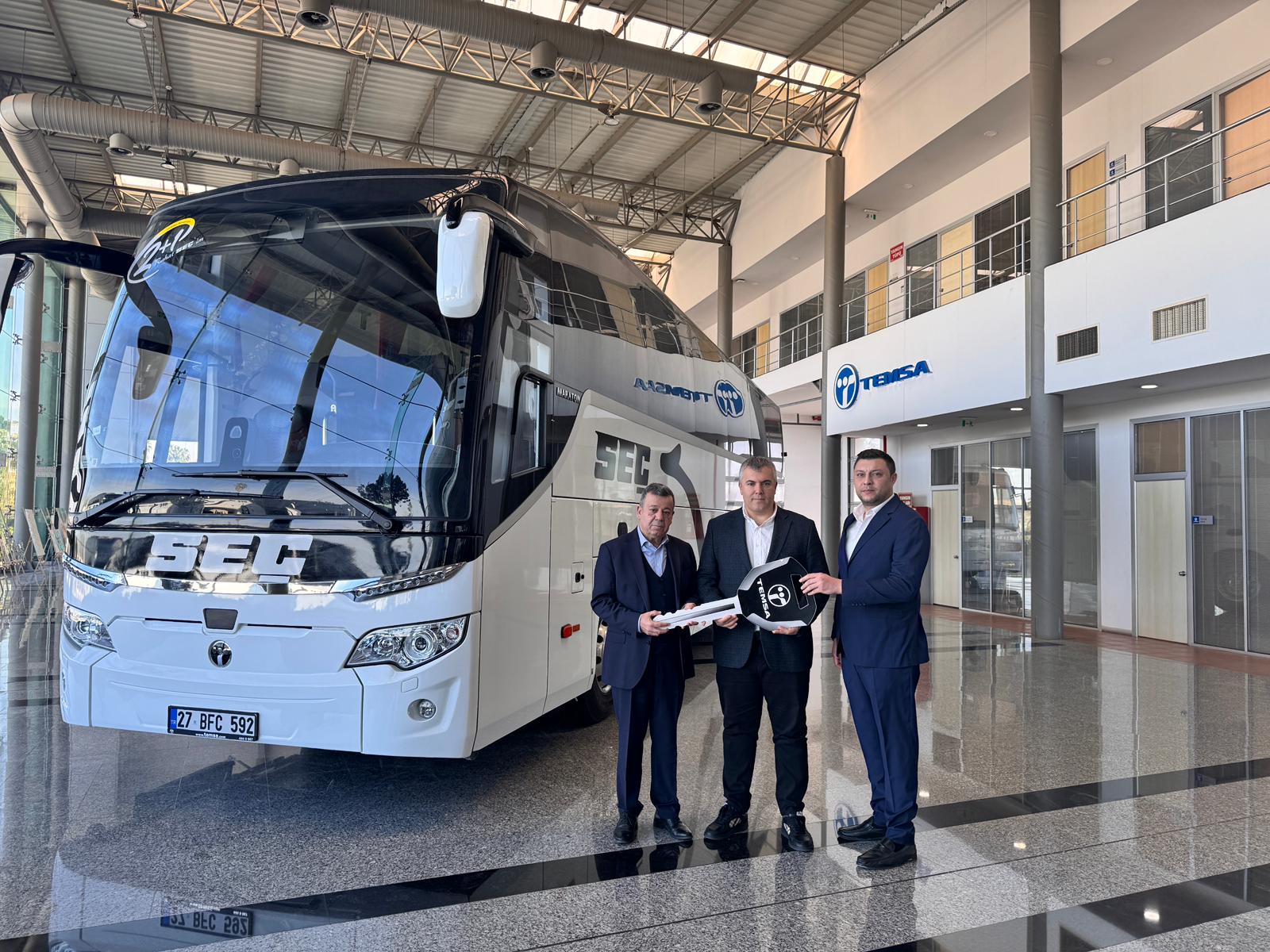 TEMSA, 12 Adet Maraton teslimatıyla 2026’ya güçlü başladı